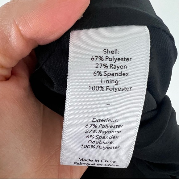 LIKELY Revolve Black Midi Dress Size 6 - Picture 8 of 8